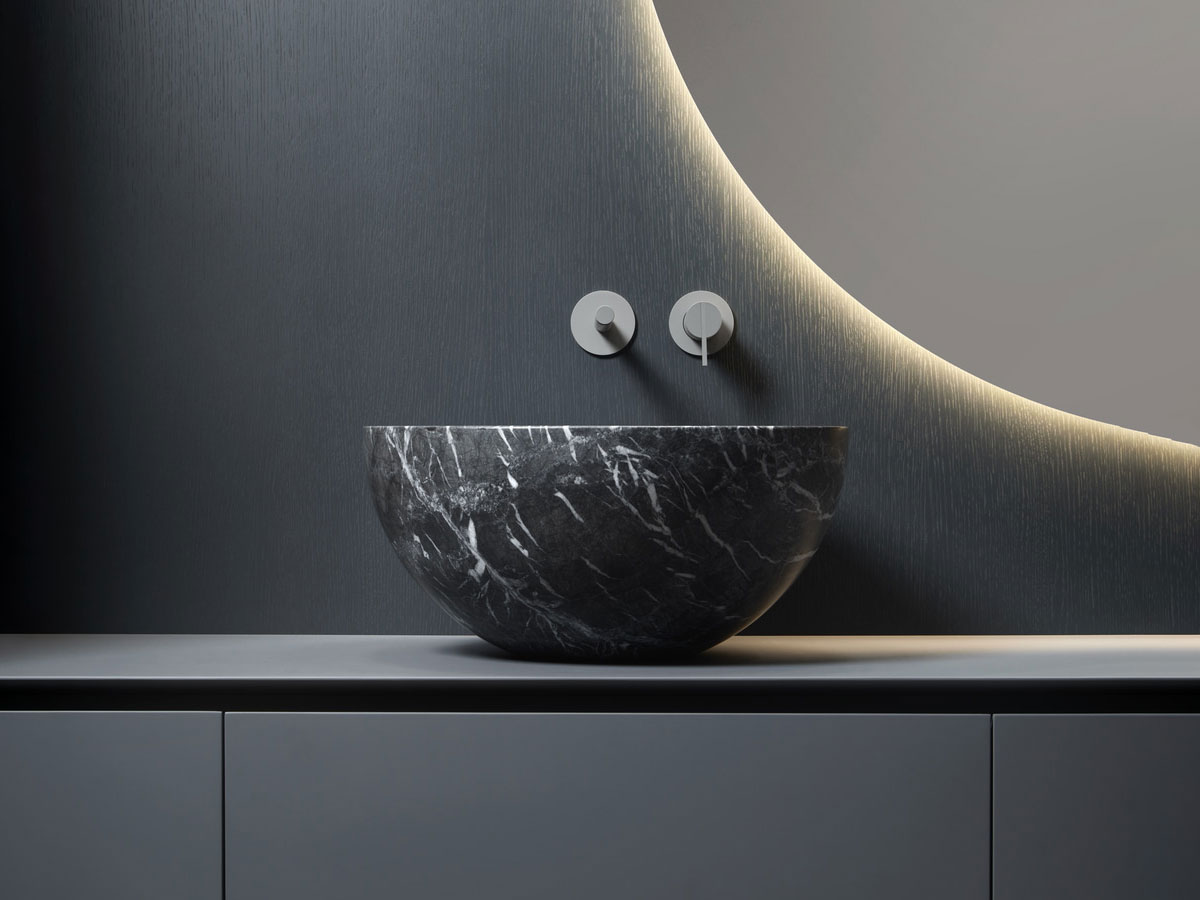 Antoniolupi Urna Stone Countertop Washbasin