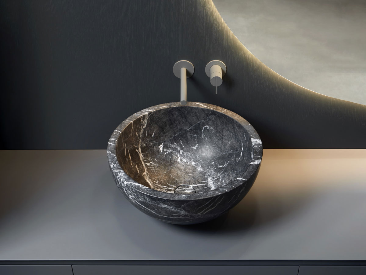 Antoniolupi Urna Stone Countertop Washbasin