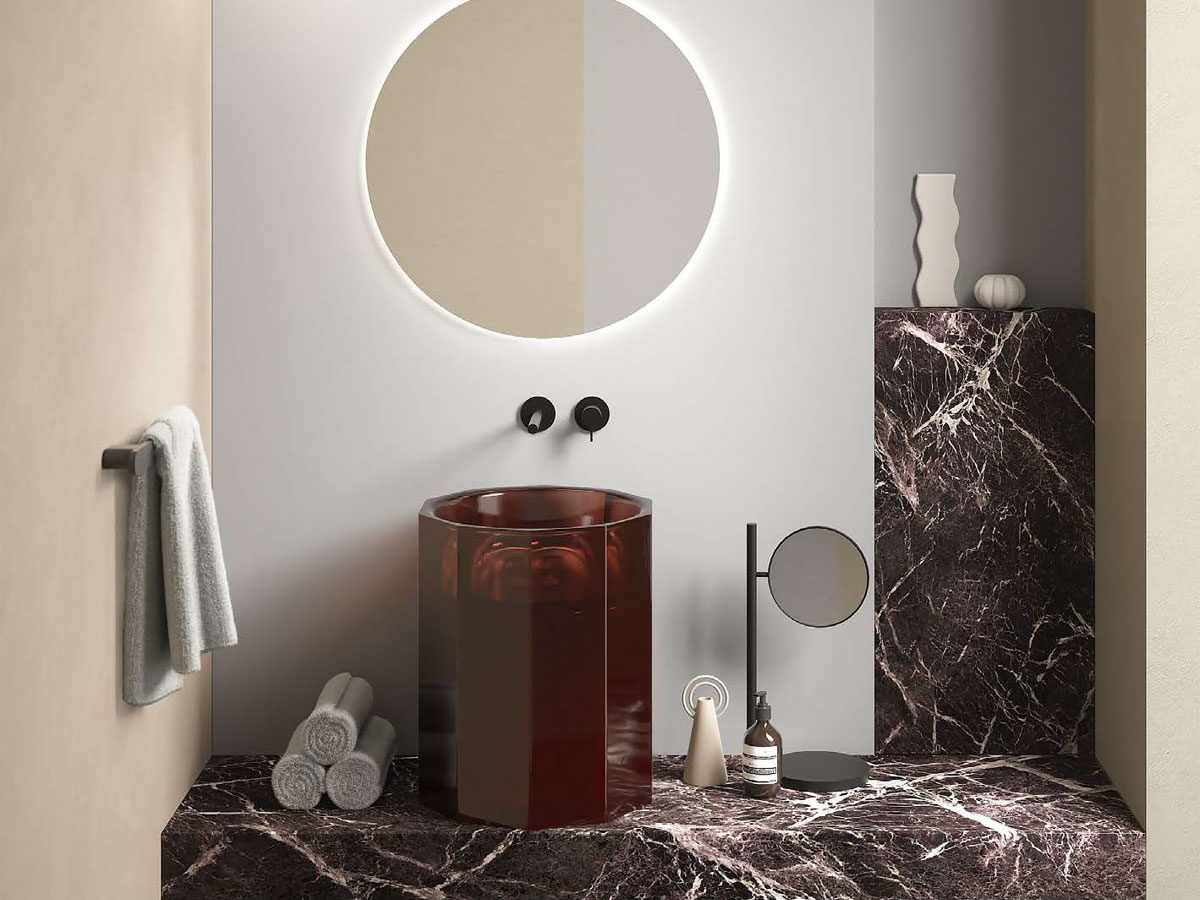 Antoniolupi Vitreo Countertop Washbasin