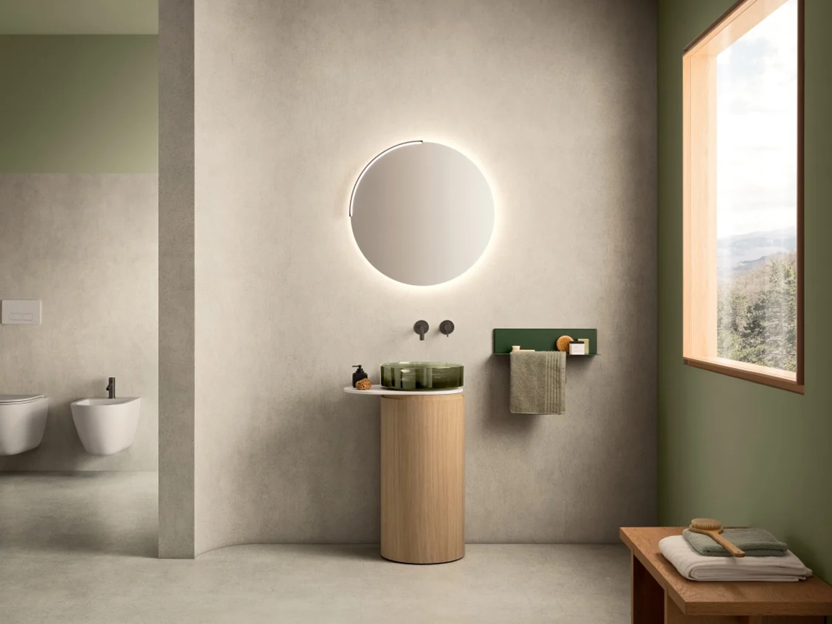 Раковина Arblu Monolite HT1045, на колонне