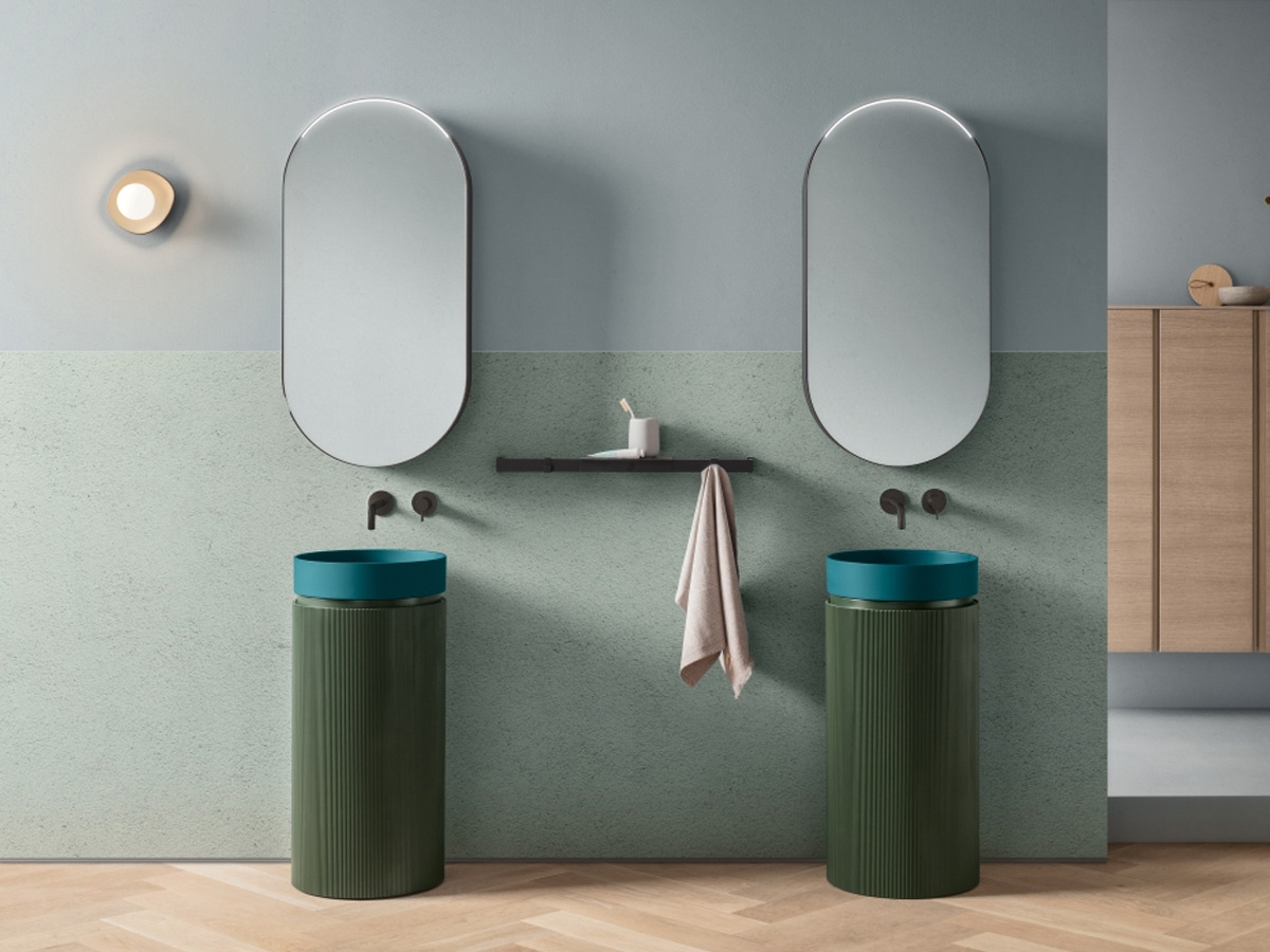 Раковина Arblu Monolite HT1046, на колонне