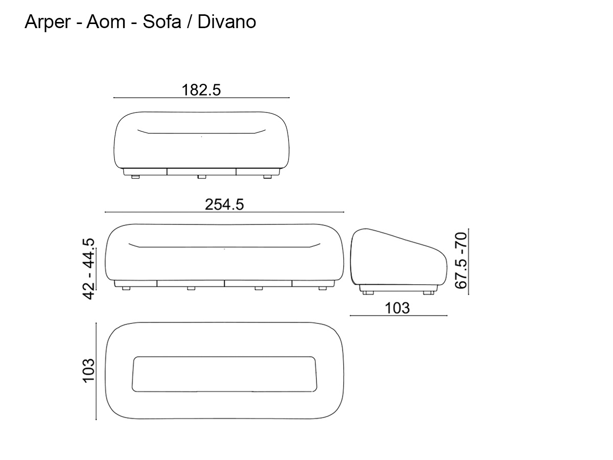Arper Aom Sofa