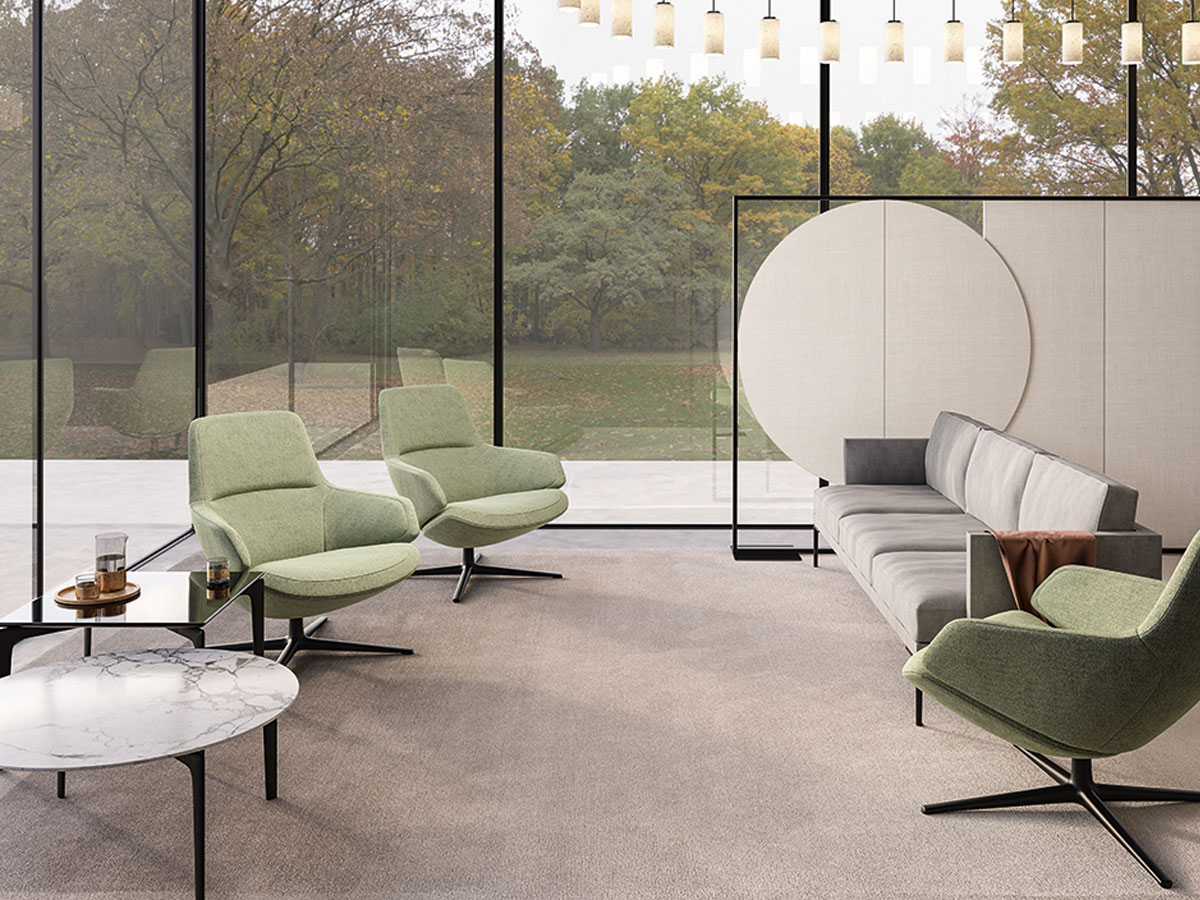 Arper Aston Club Low Back Armchair