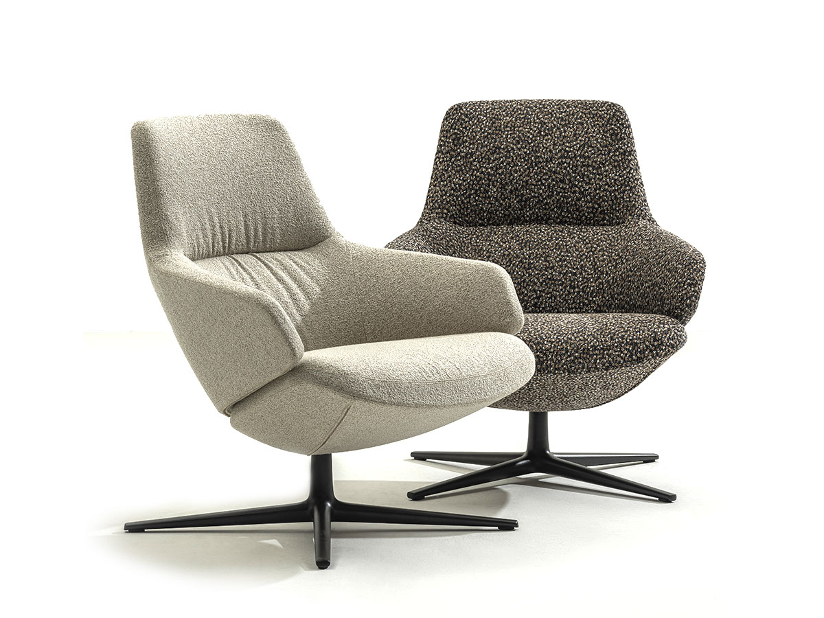Arper Aston Club Low Back Armchair