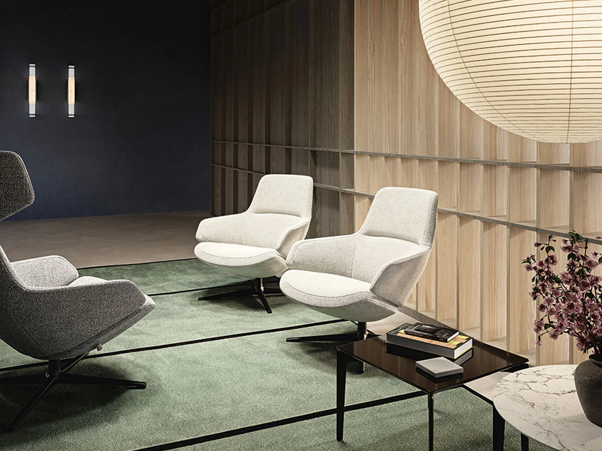 Arper Aston Club Low Back Armchair