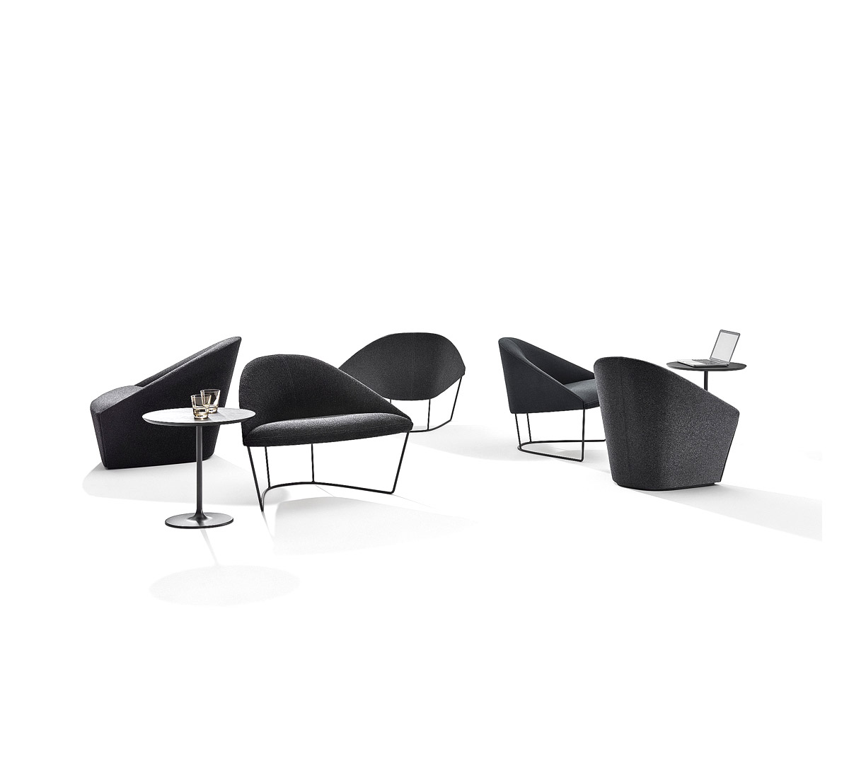 Arper Colina M Cantilever E Sled