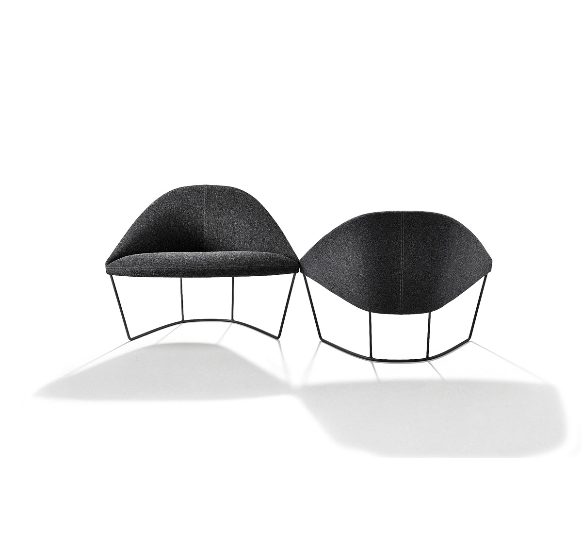 Arper Colina M Cantilever E Sled