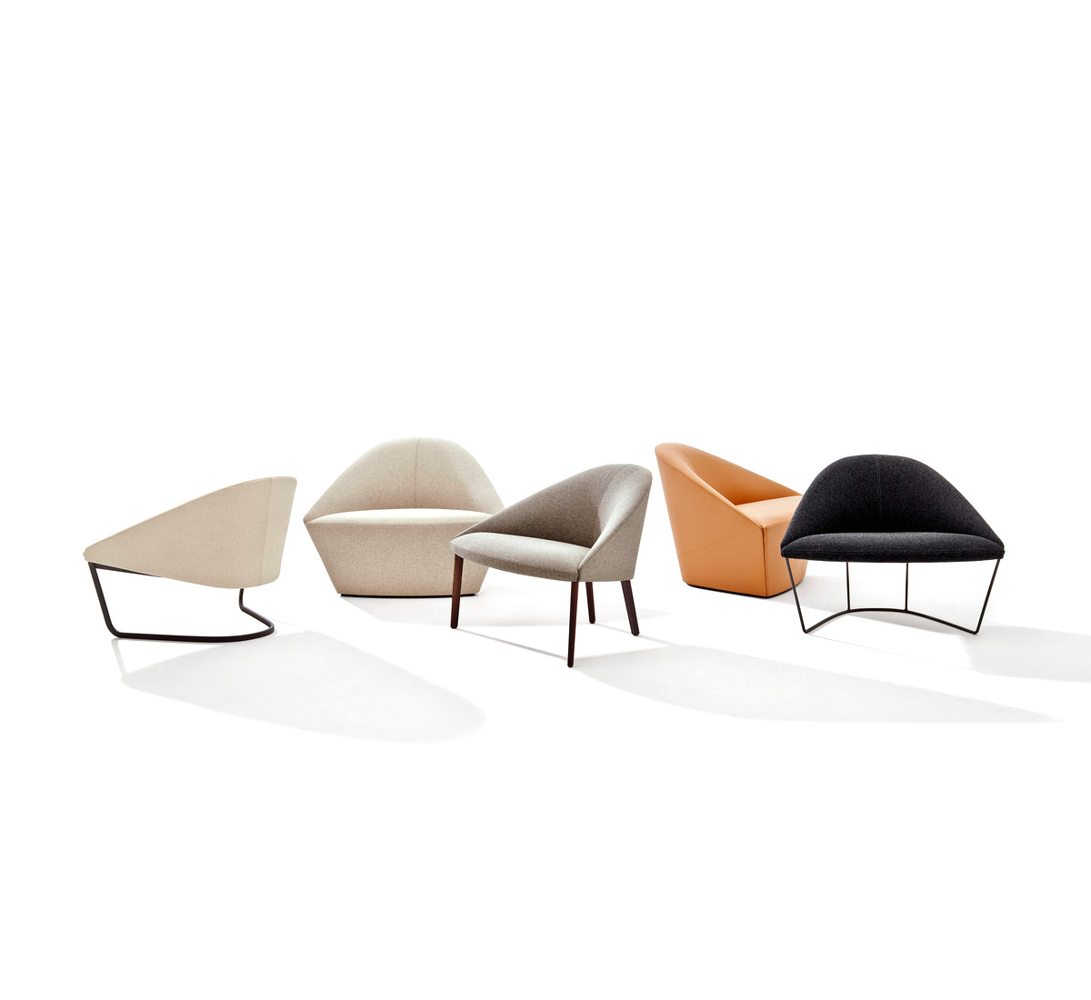 Arper Colina M Cantilever E Sled