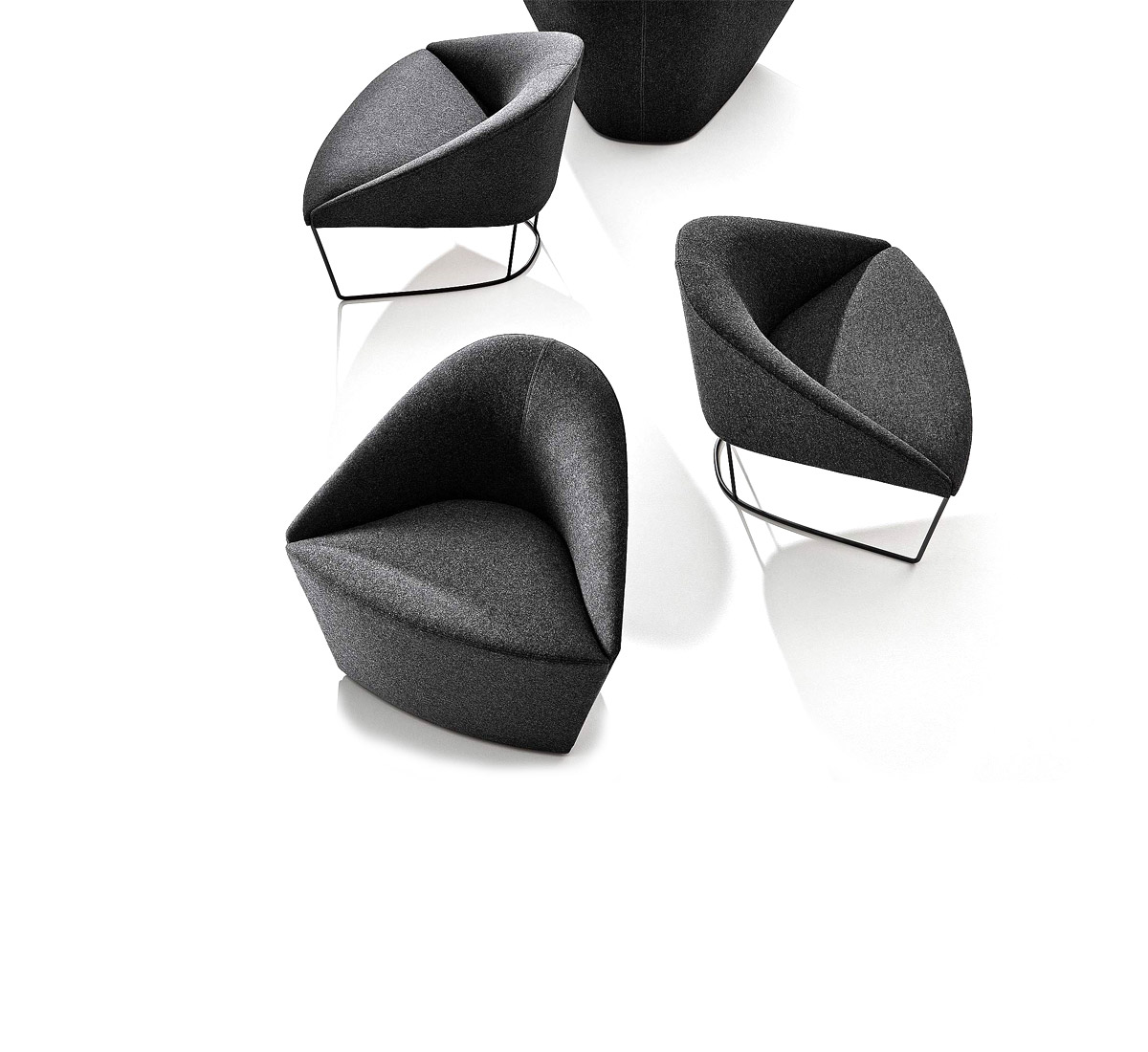 Arper Colina S M L Armchair