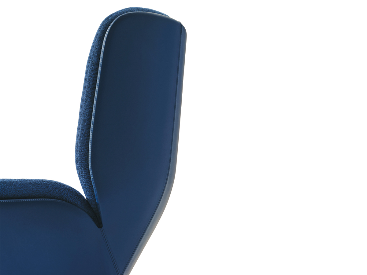 Arper Lepal Armchair Wooden Base