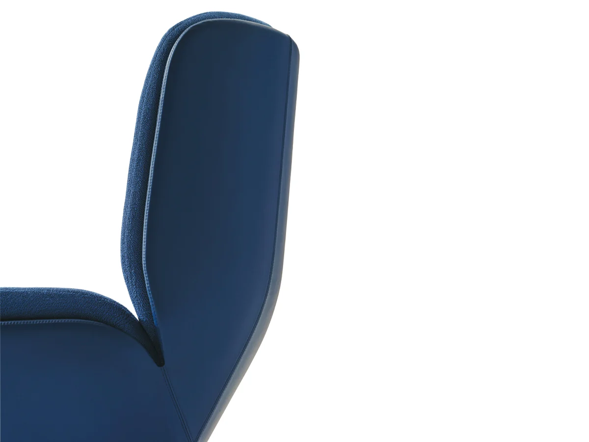 Arper Lepal Armchair Metal Base