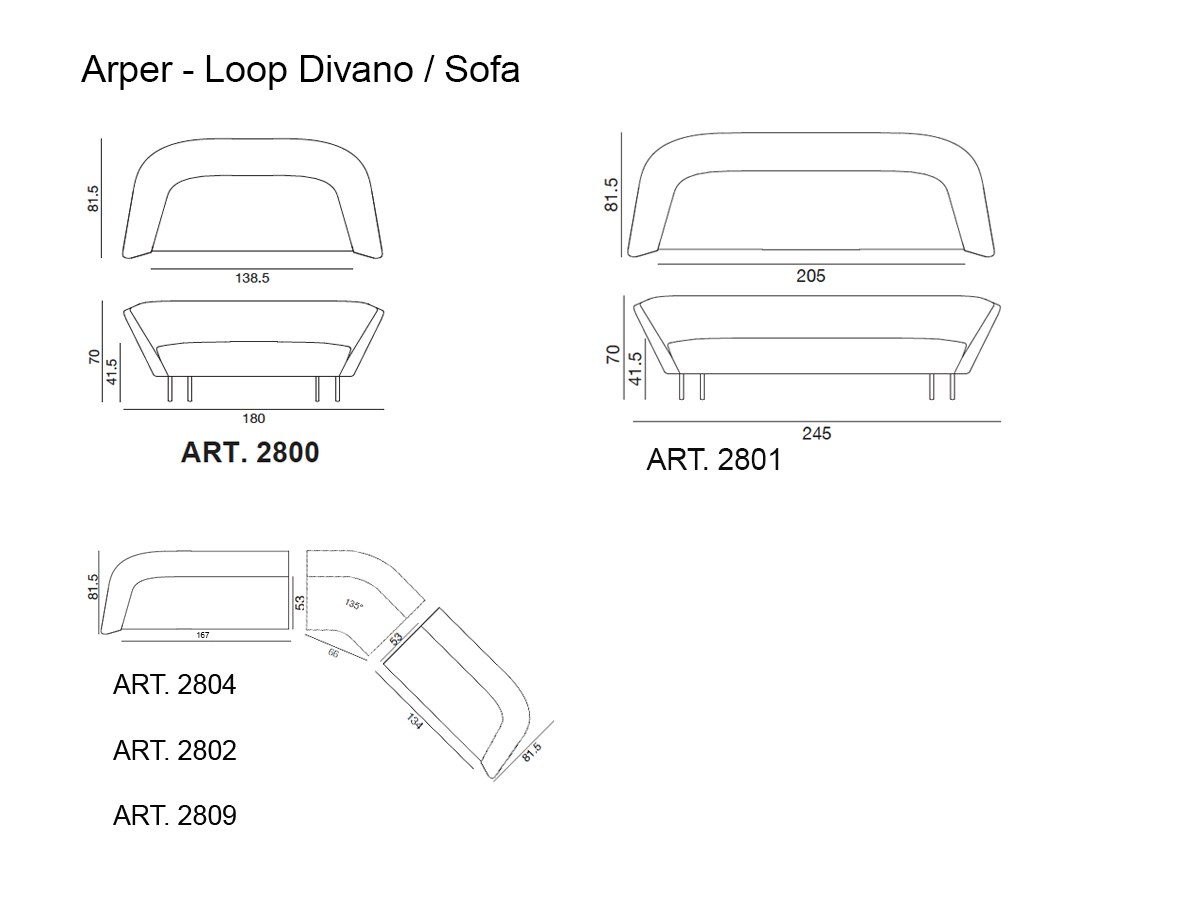 Arper Loop Modular Sofa