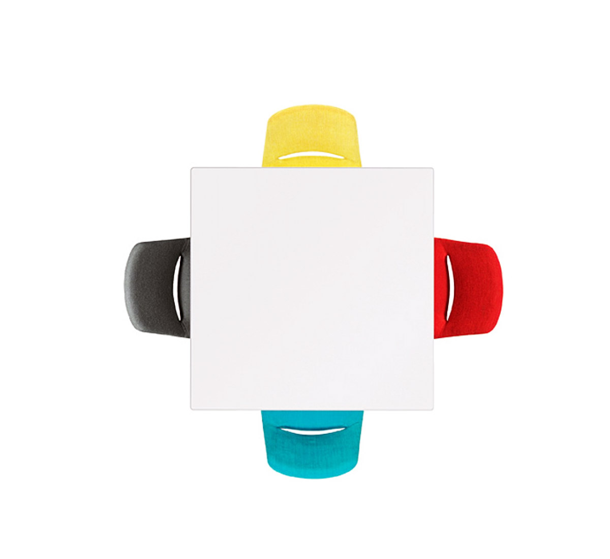 Arper Nuur Square Table