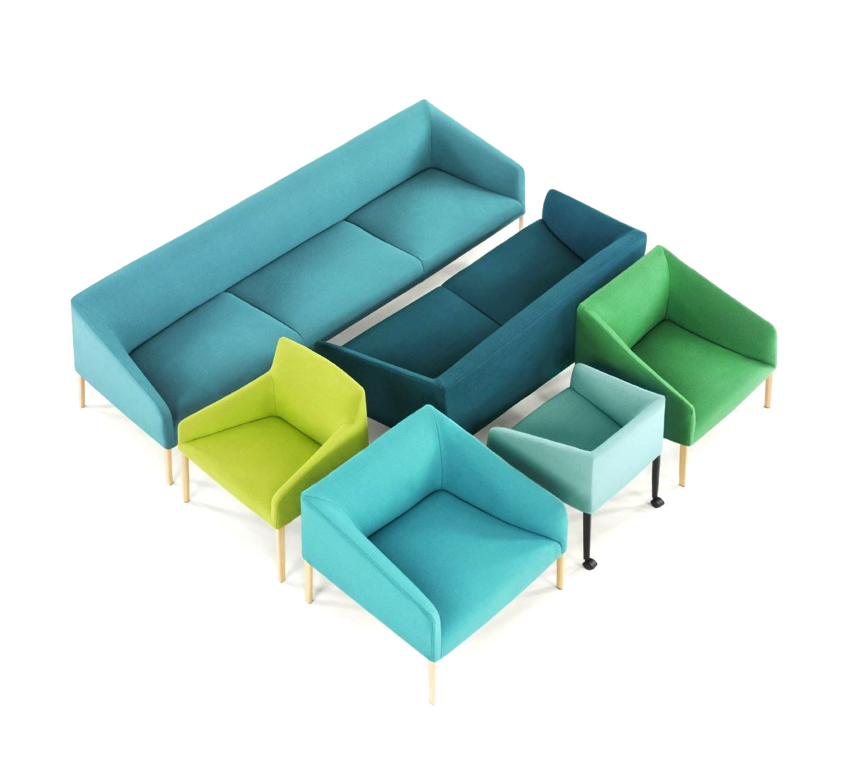 Arper Saari Sofa 3 Seater