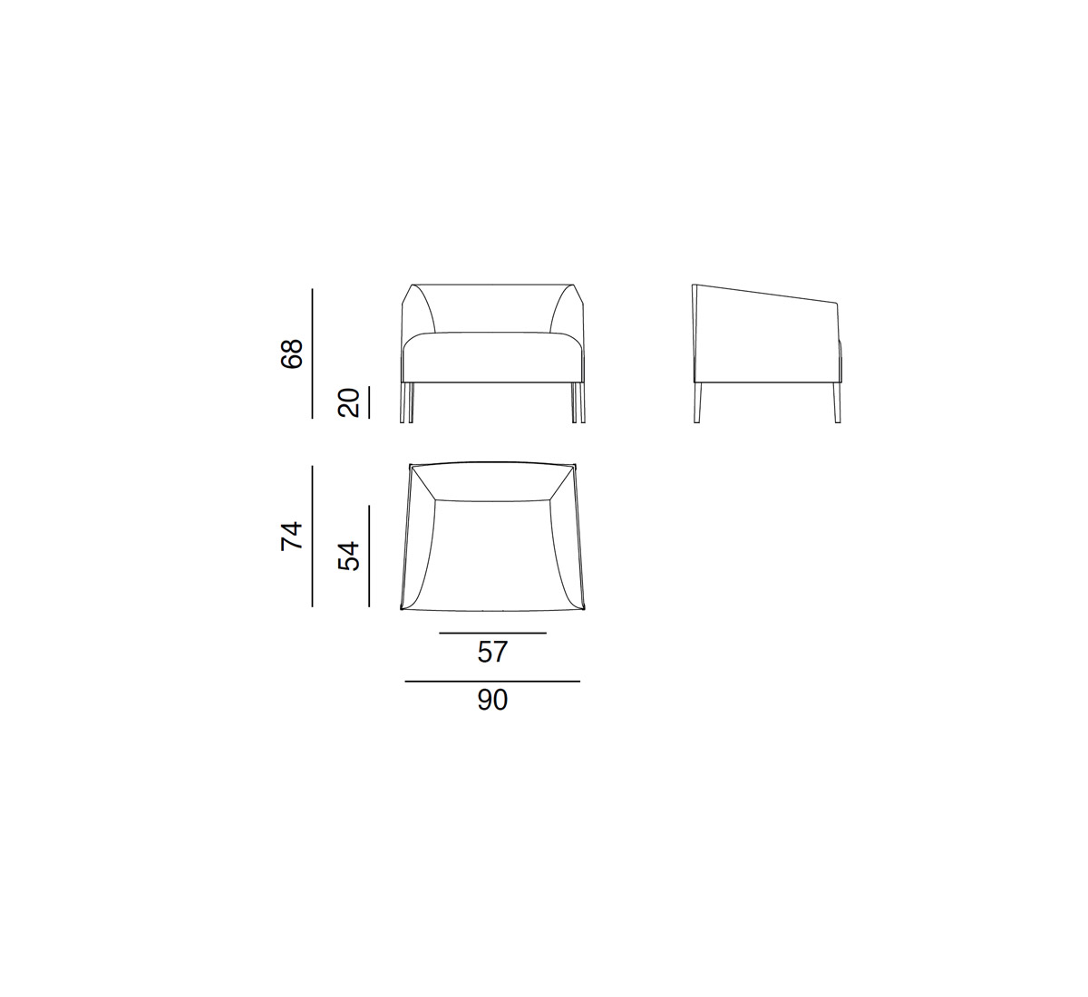 Arper Saari Xl