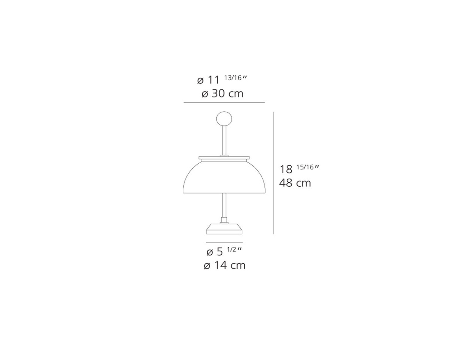Artemide Alfa Table Lamp