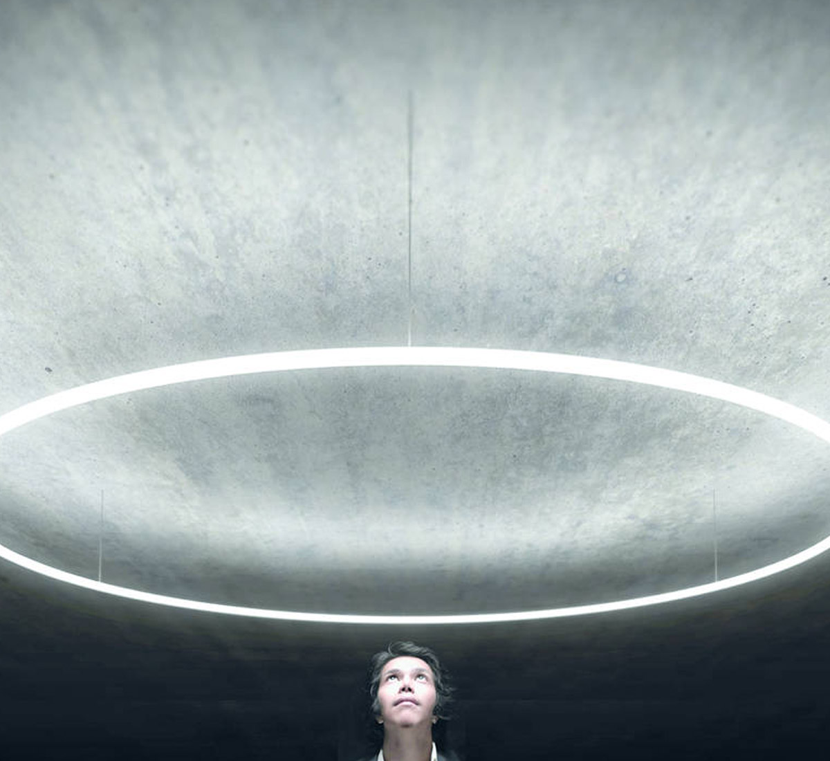 Artemide Alphabet Of Light Circular Suspension Lamp