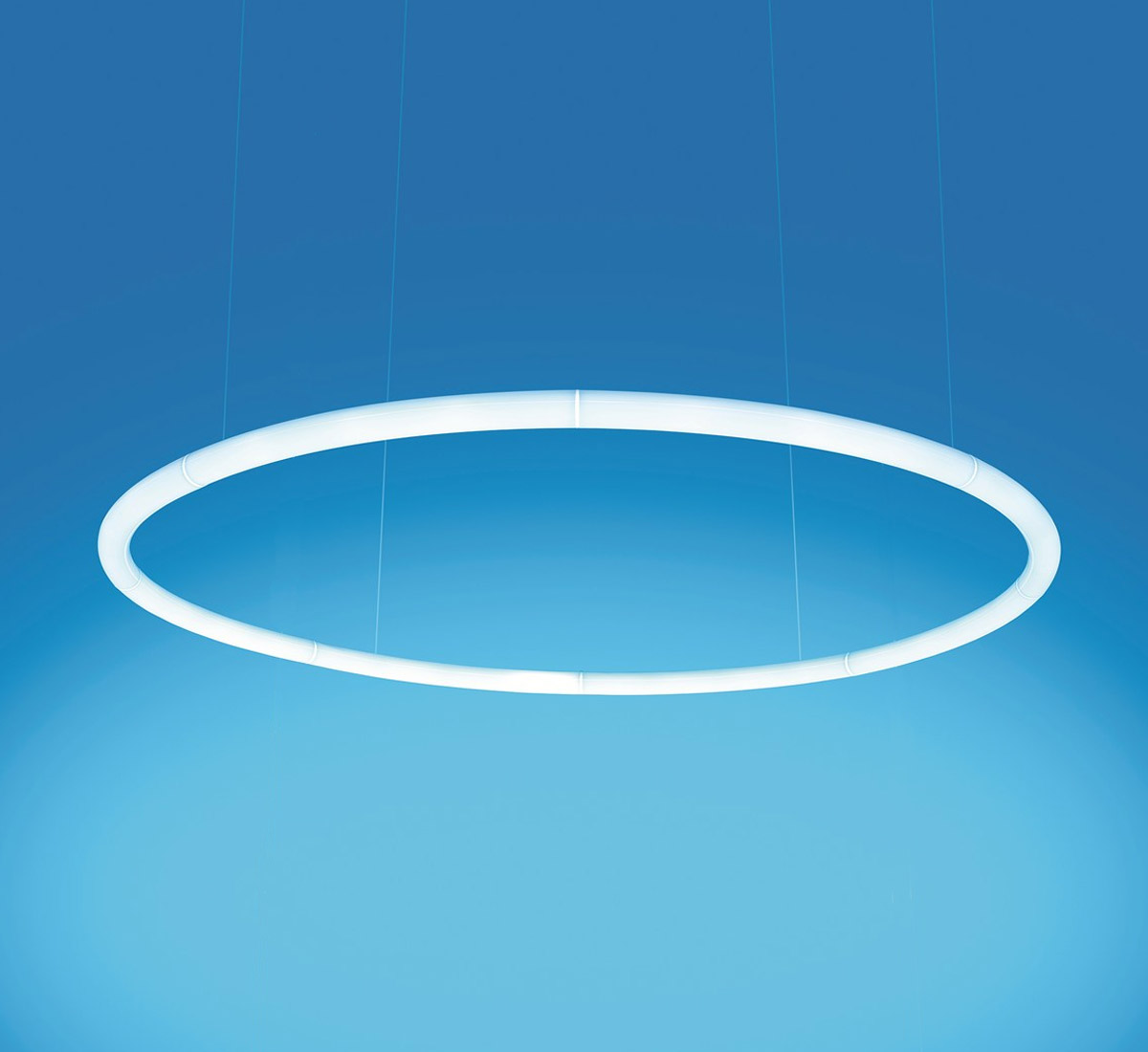 Artemide Alphabet Of Light Circular Suspension Lamp