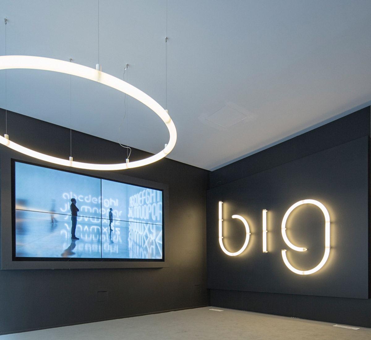 Artemide Alphabet Of Light Circular Suspension Lamp