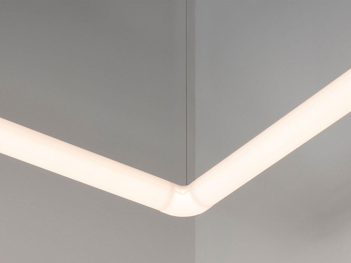 Artemide Alphabet Of Light Square Rectangular Pushdali Suspension Lamp