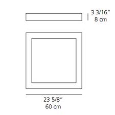 Artemide Altrove 600 Lampe De Mur