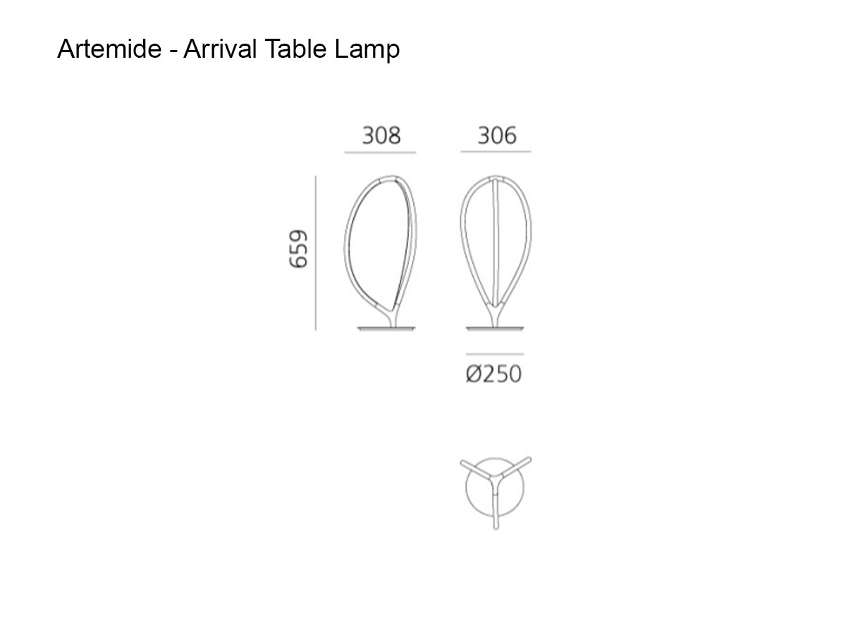 Artemide Arrival Table Lamp