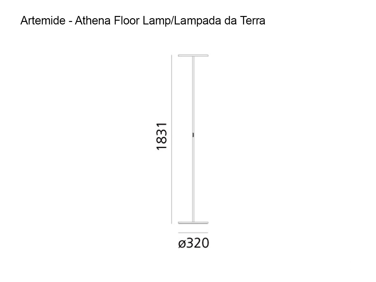 Artemide Athena Floor Lamp