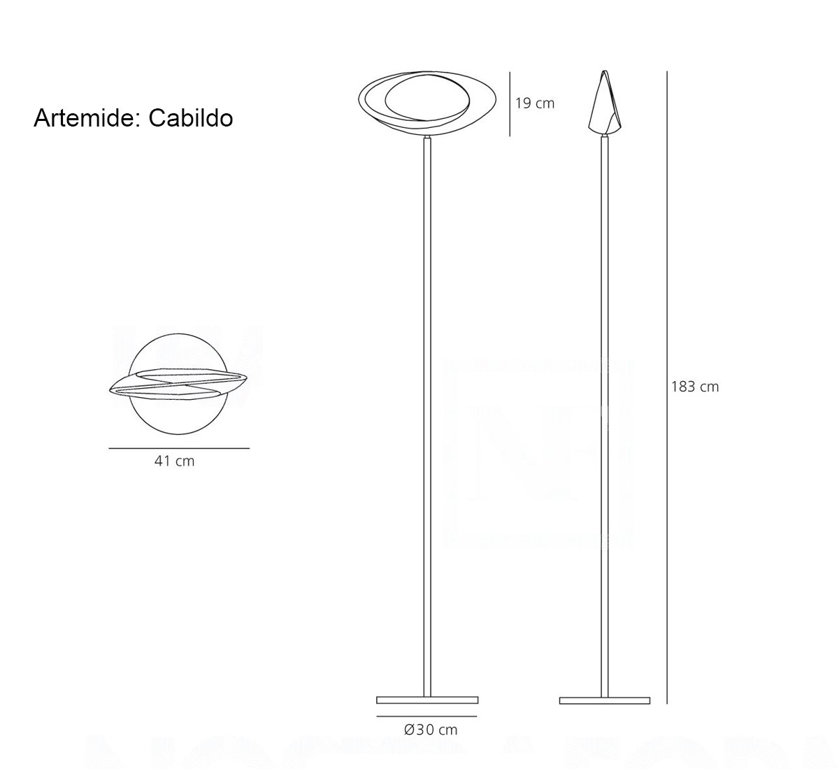 Artemide Cabildo Led Floor Lamp