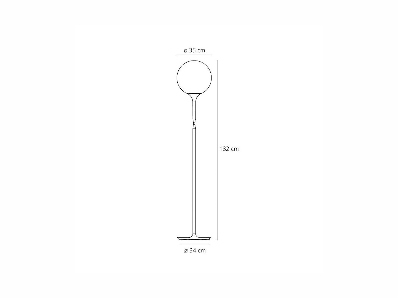 Торшер Artemide Castore 35