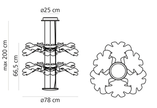 Artemide Chlorophilia 2 Suspension Lamp