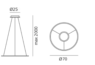 Artemide Discovery Suspension Lamp