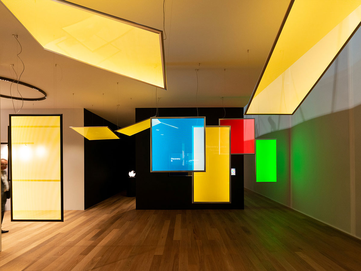 Artemide Discovery Space Rectangular Tw App Compatible Suspension Lamp