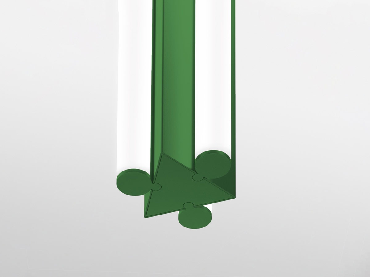 Подвесной светильник Artemide Dreispitz, вертикальный