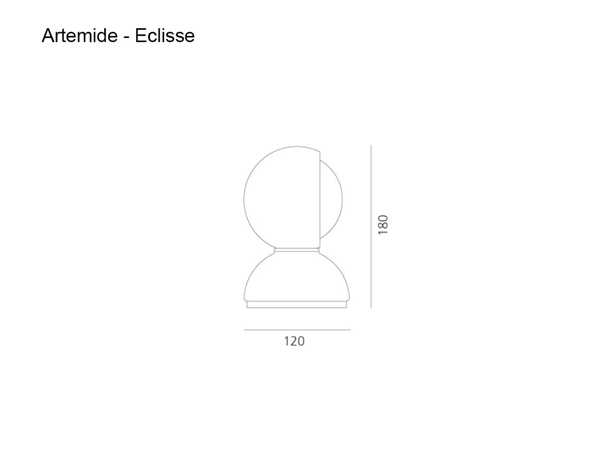 Настольная лампа Artemide Eclisse