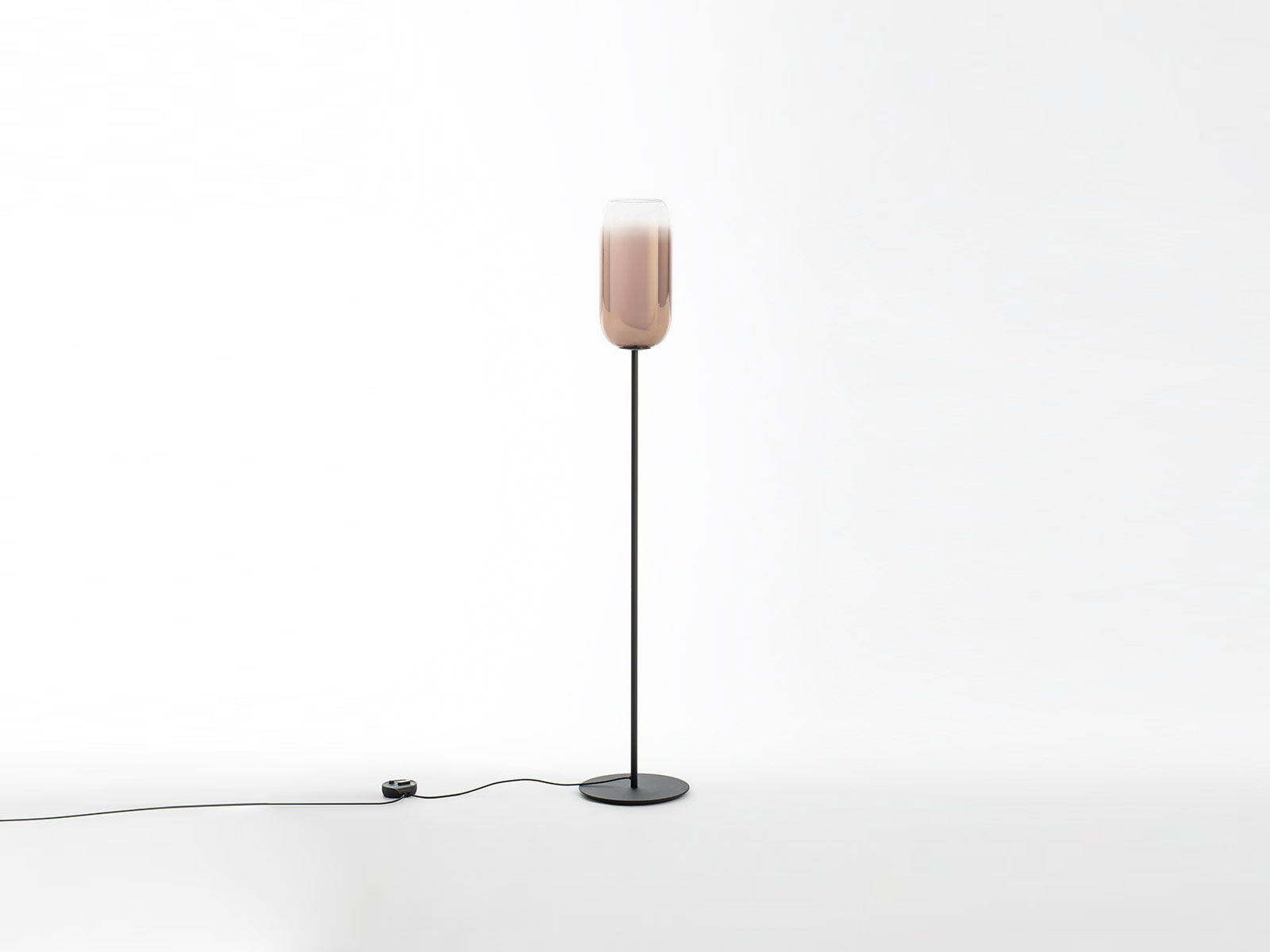 Artemide Gople F Floor Lamp Black Structure