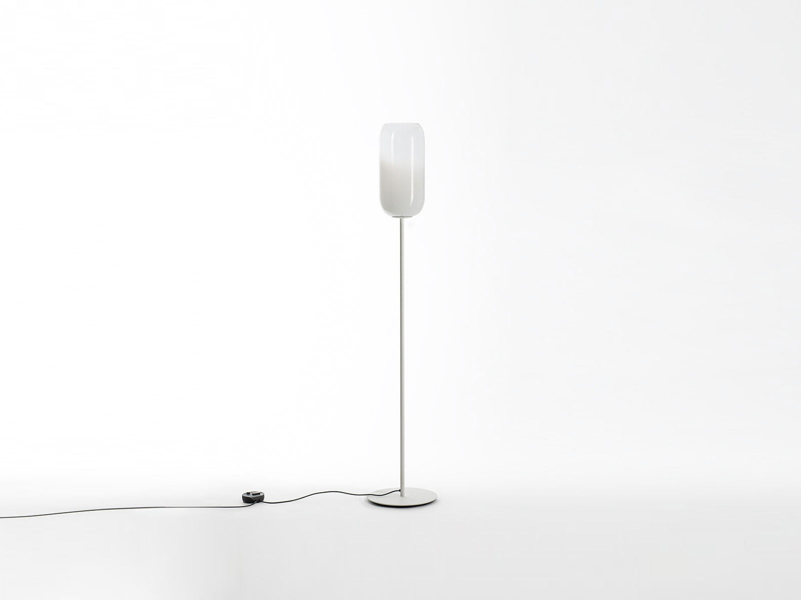 Artemide Gople F Floor Lamp White Structure