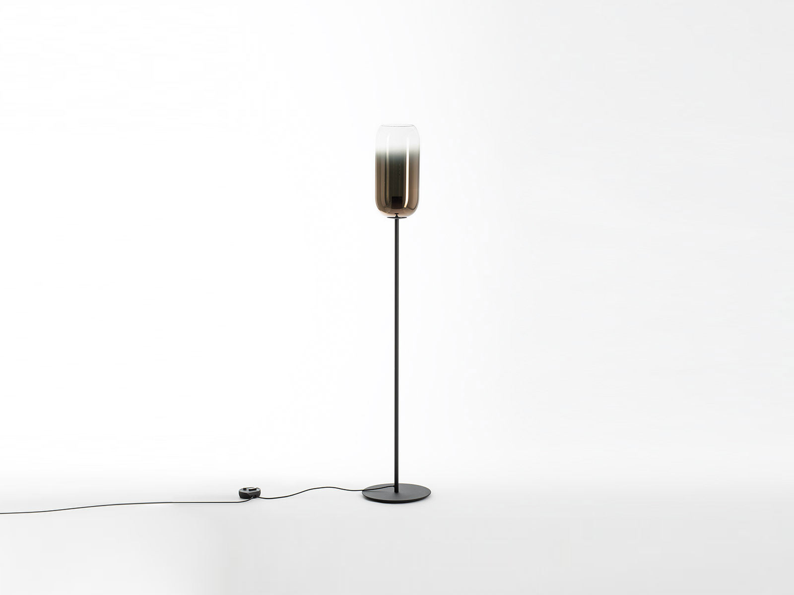 Artemide Gople F Floor Lamp Black Structure