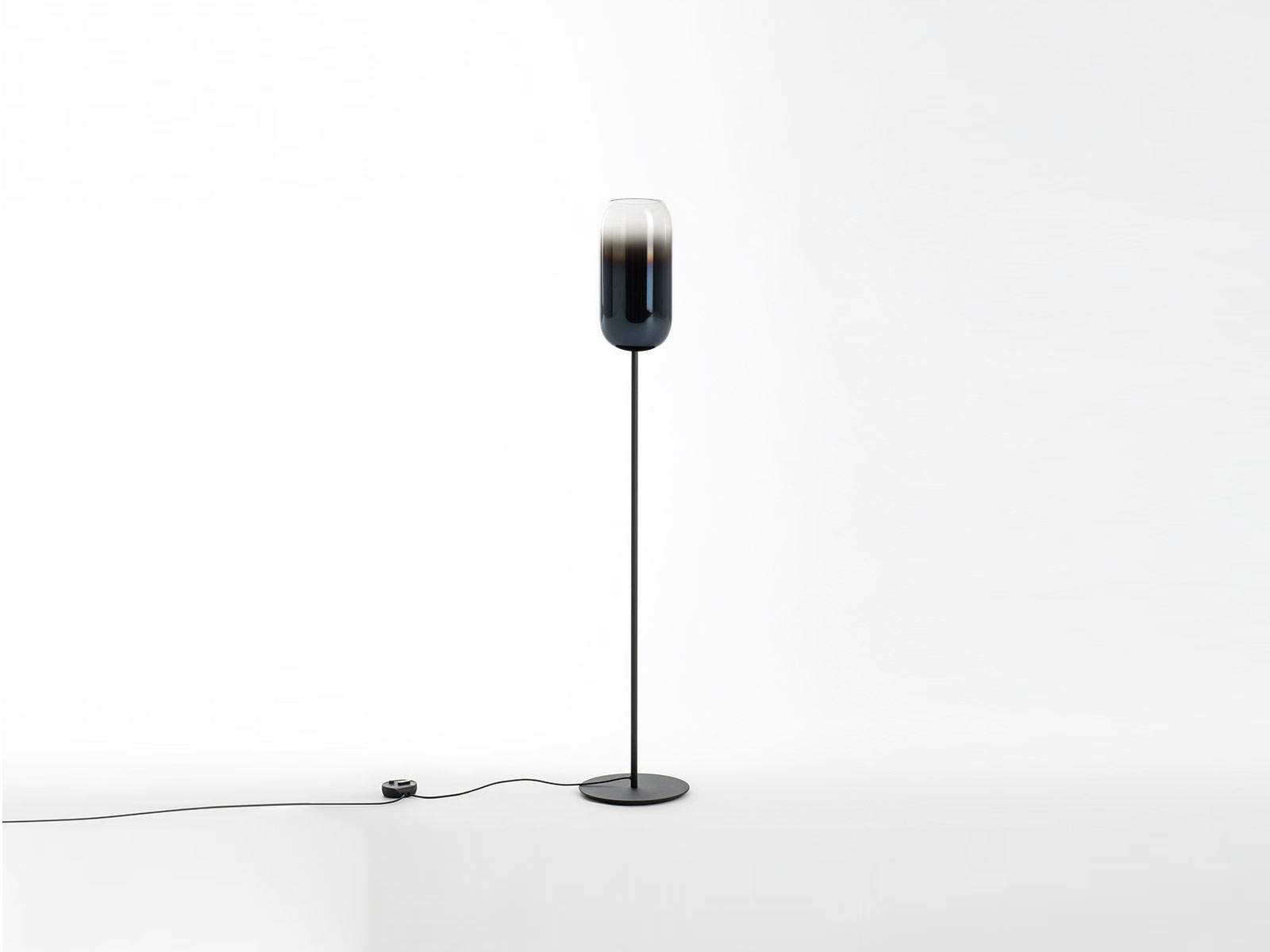 Artemide Gople F Floor Lamp Black Structure