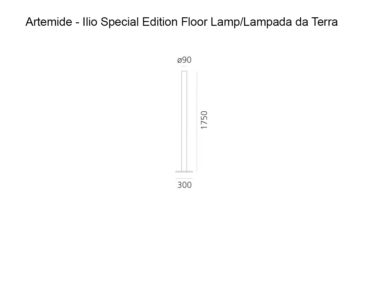 Artemide Ilio 10 Special Edition Floor Lamp