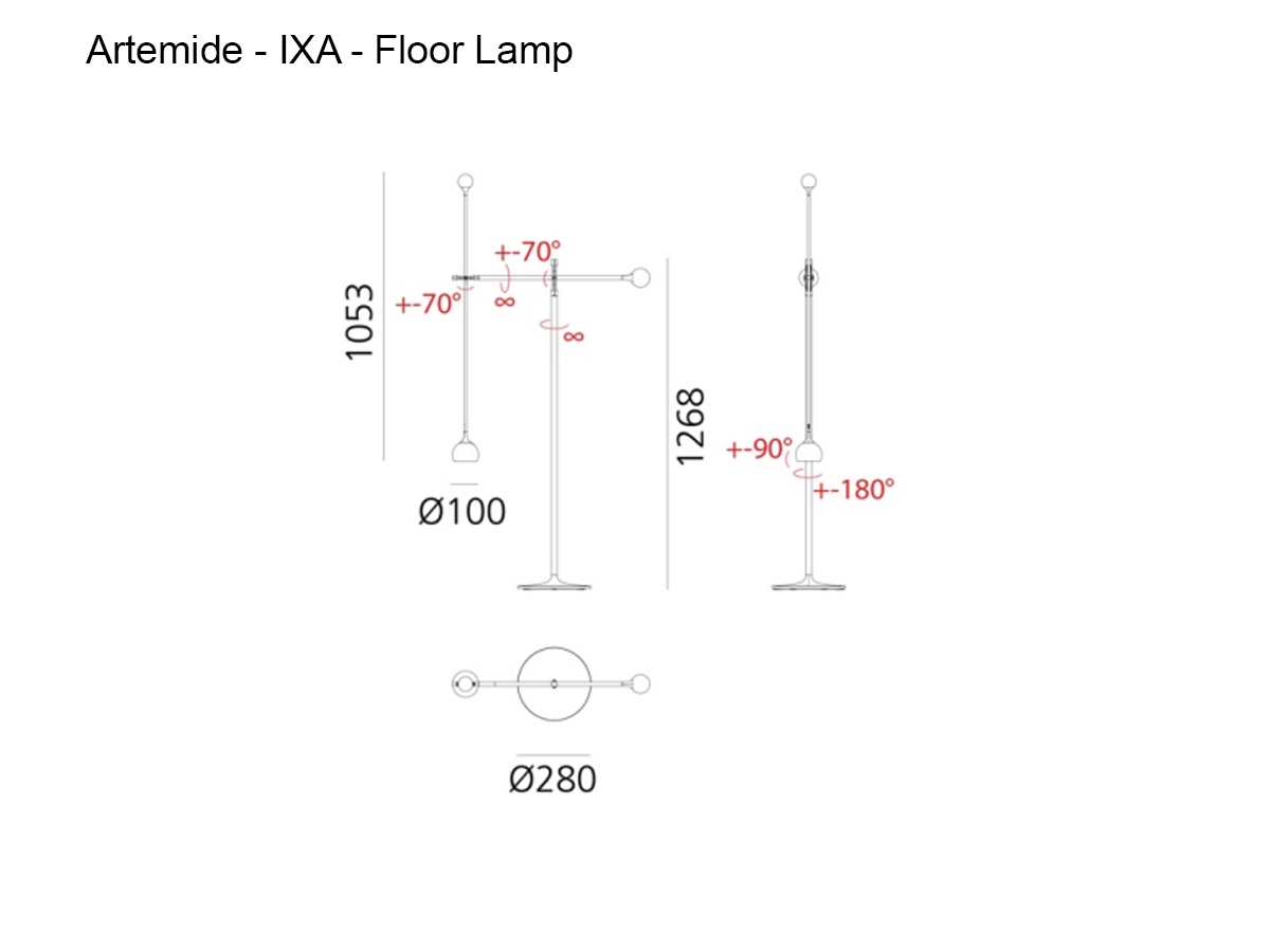 Artemide Ixa Floor Lamp