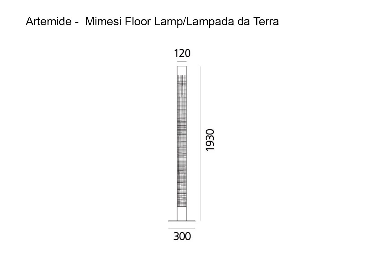 Artemide Mimesi Floor Lamp App Compatible