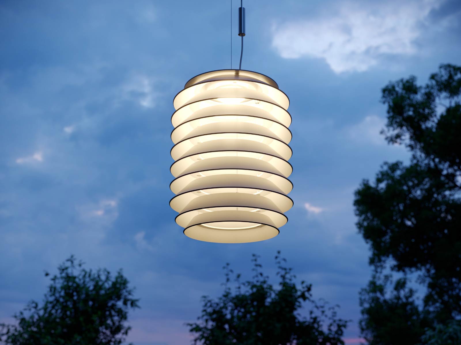Уличный подвесной светильник Artemide Slicing 21/42/63