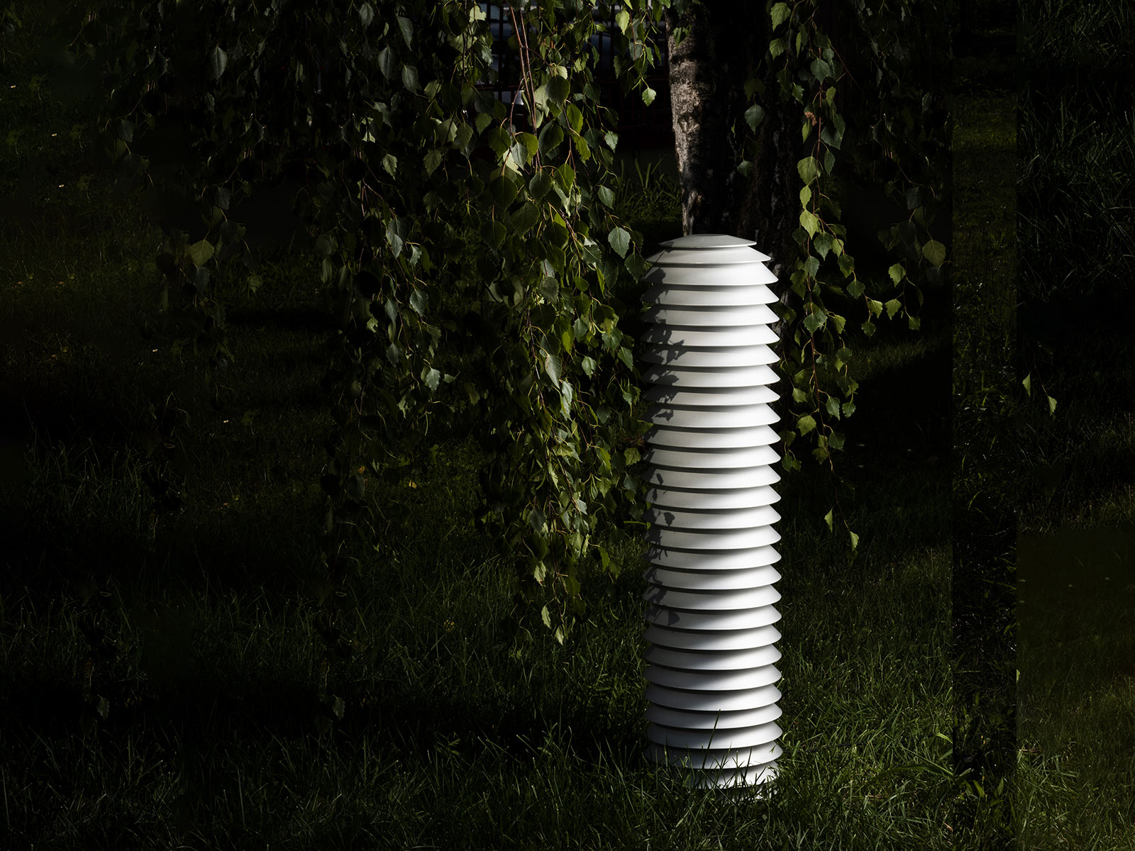 Artemide Slicing Bollard Outdoor Floor Lamp