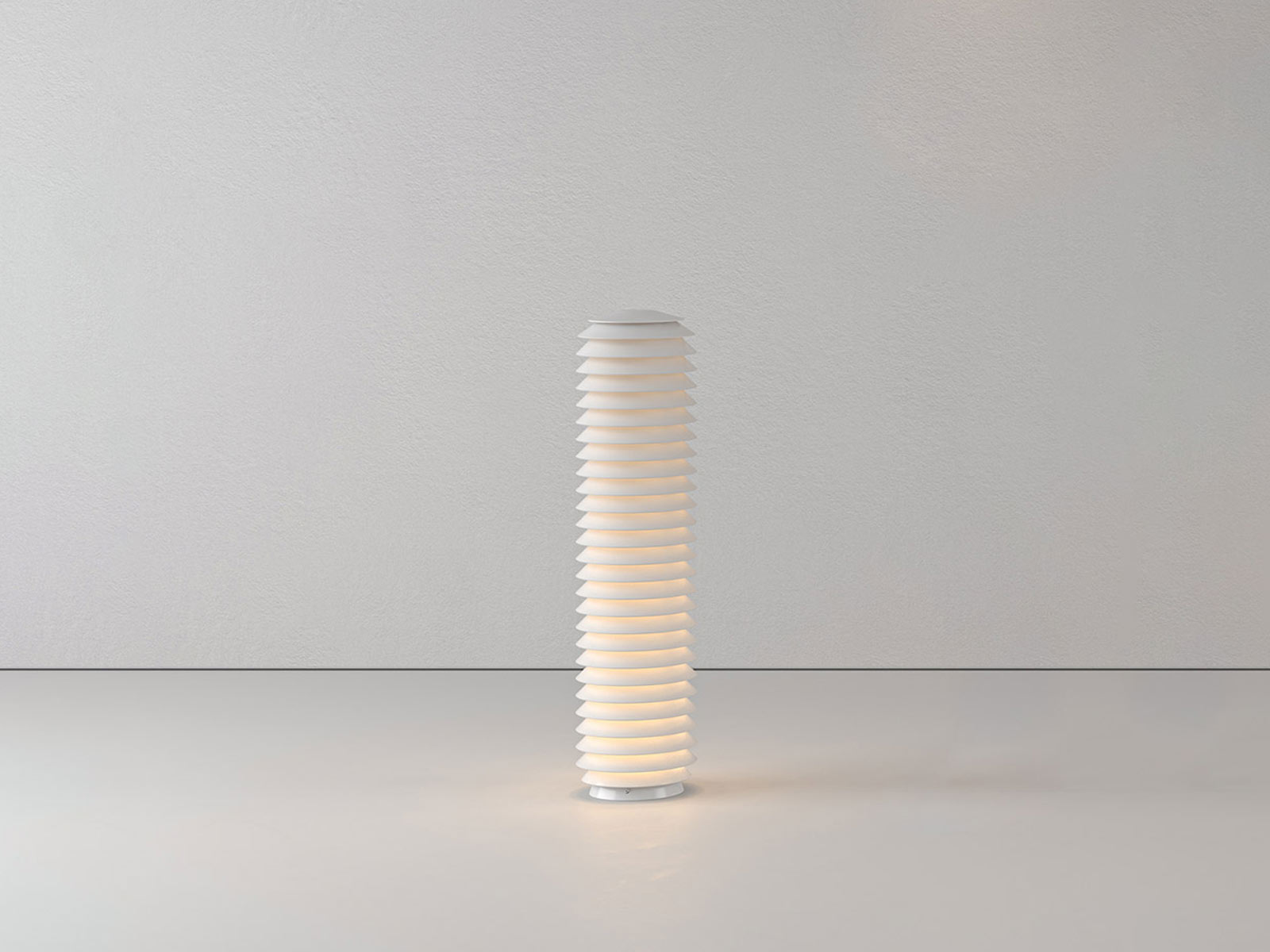 Artemide Slicing Bollard Outdoor Floor Lamp