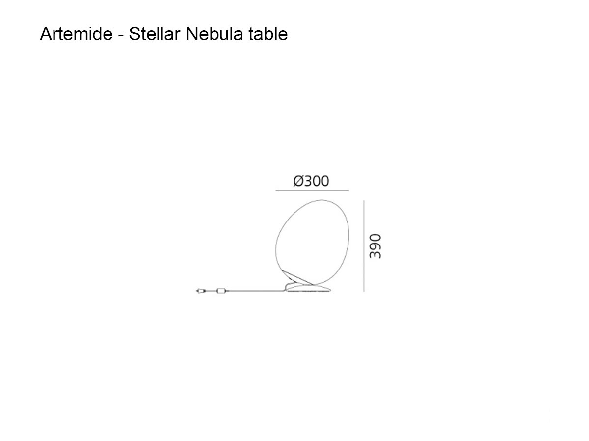 Artemide Stellar Nebula Table Lamp