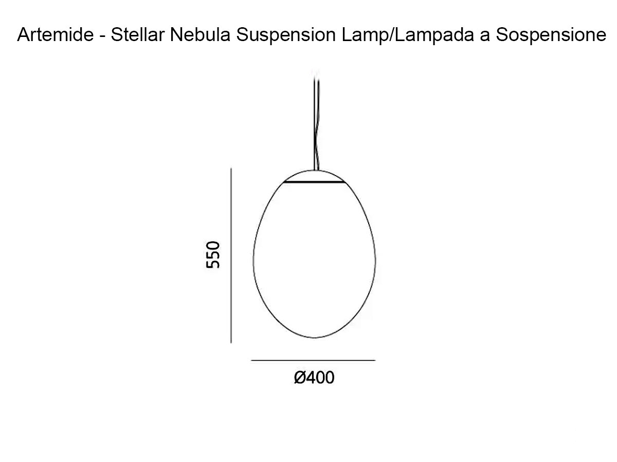 Подвесной светильник Artemide Stellar Nebula L