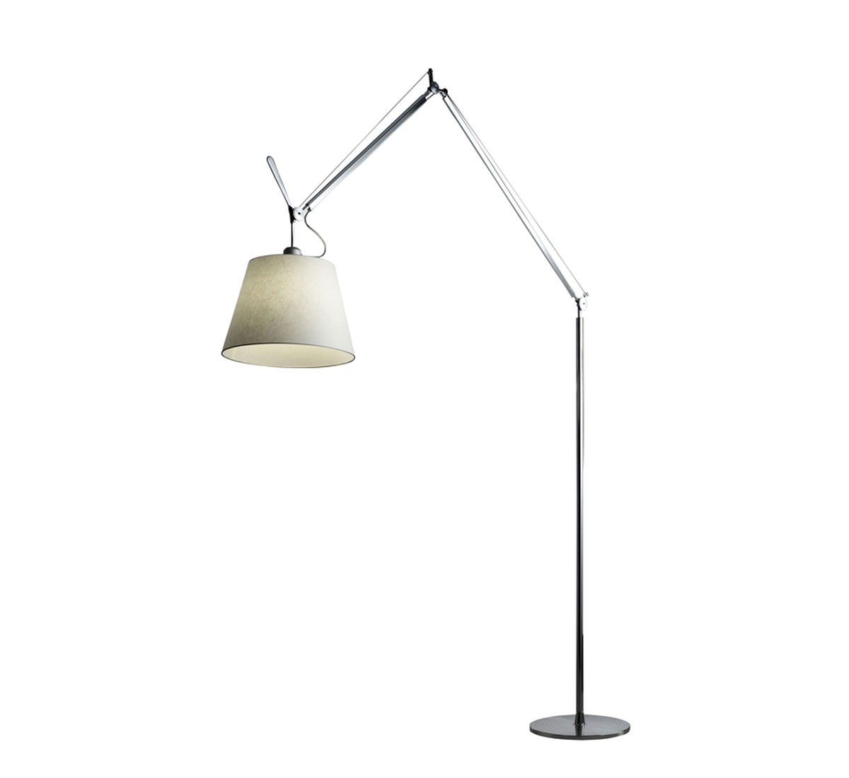 Artemide Tolomeo Mega Floor Pergamena