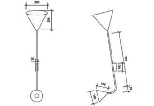 Atelier Areti 2 Cones Wall Lamp