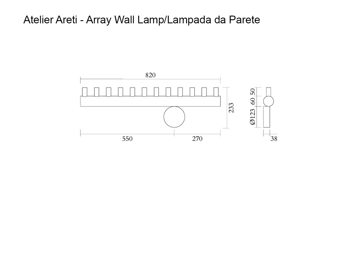 Atelier Areti Array Wall Lamp