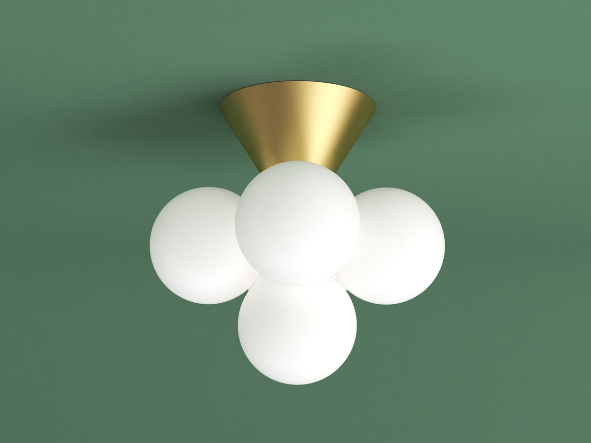 Atelier Areti Axis Variation Ceiling Lamp 5 Globes